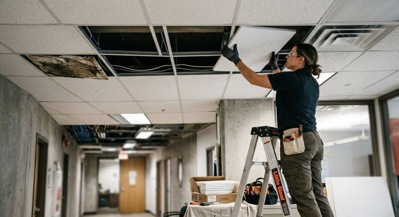 Ceiling Panel Repair in Arvada, CO