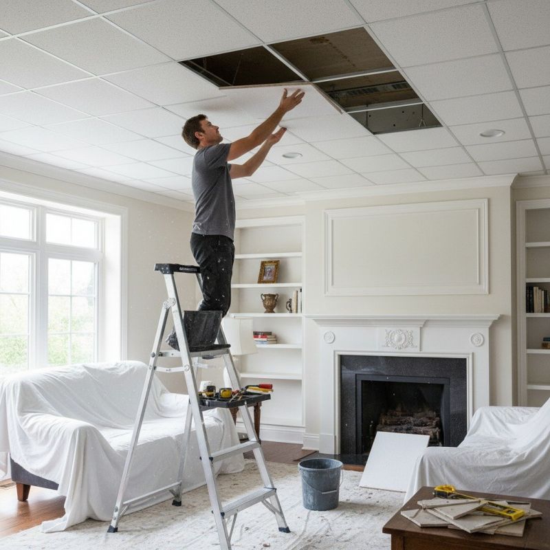 Ceiling Panel Repair in Arvada, CO