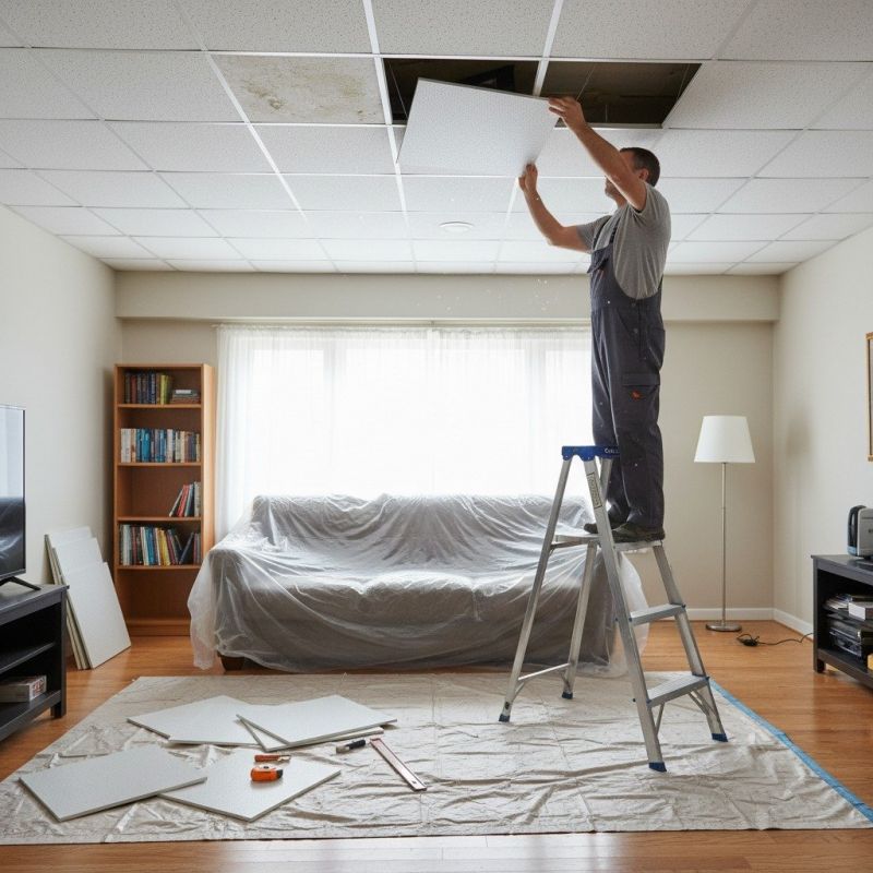 Ceiling Tiles Repair
