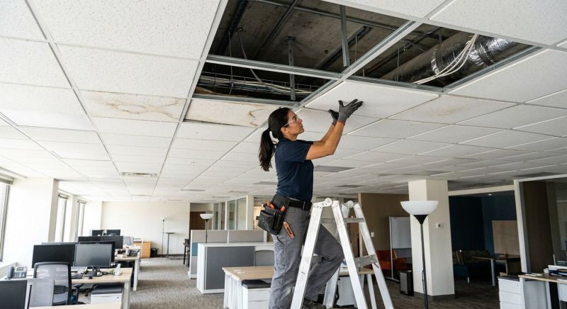 Suspended Ceiling Repair in Boulder, CO