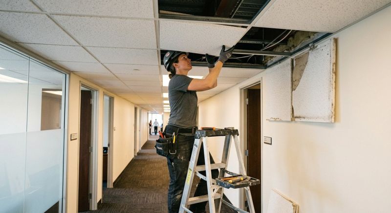 Ceiling Tile Installation Service